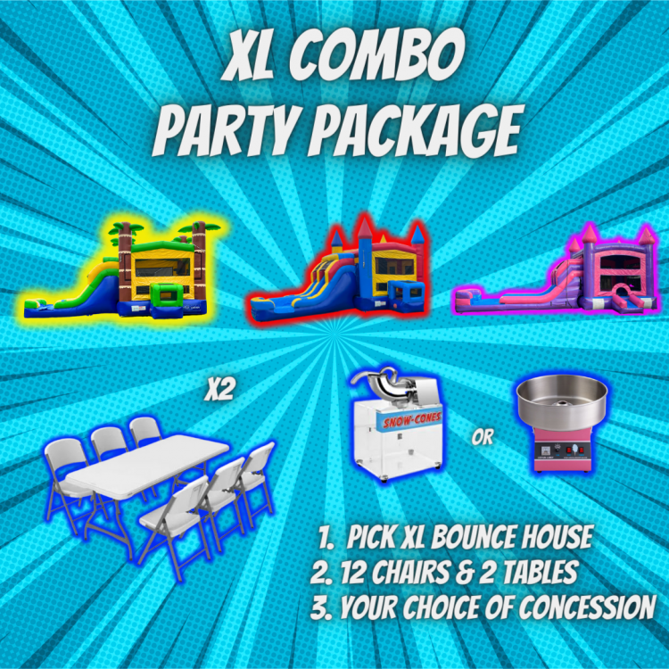 Xl combo party package