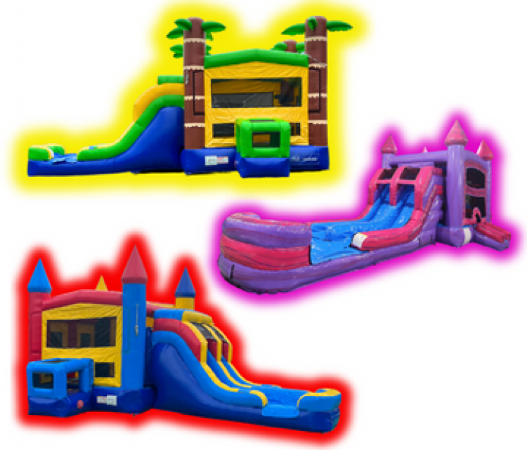 XL Bounce House/ Slide Combos