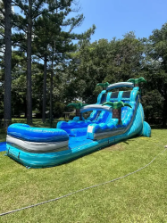 20ft XL Bahama Bay Dual Lane watrslide
