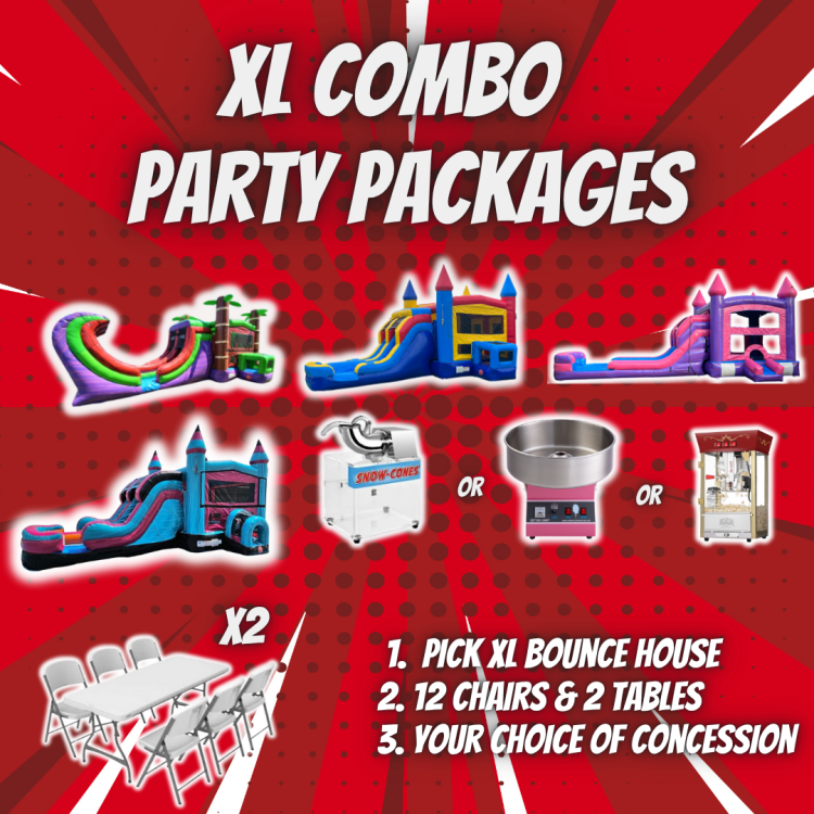 Xl combo party package