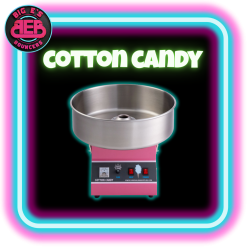 Cotton Candy Machine w/ 15-20 Servings