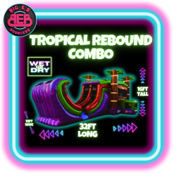 Tropical Rebound XL Combo Dry or wet