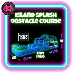 Island Splash Hybrid Obstacle Course wet or dry