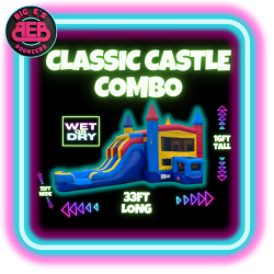 Classic Castle XL Combo Dry or wet