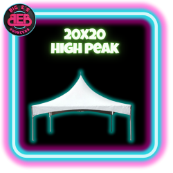 20x20 High Peak Tent