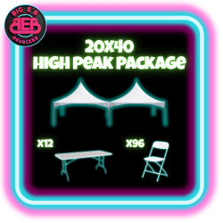 20x40 High peak package #2