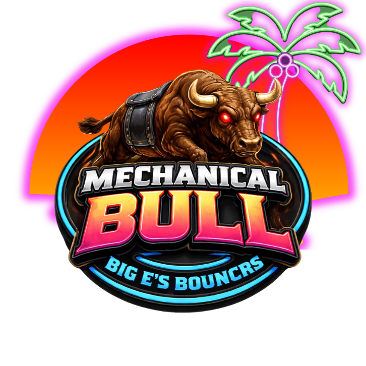 Mechanical bull rental in Crestview, Florida from Big E's Bouncers for parties, festivals, corporate events, and rodeos.