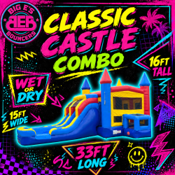 Classic Castle XL Combo Dry or wet