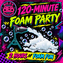 Foam party package 120 min