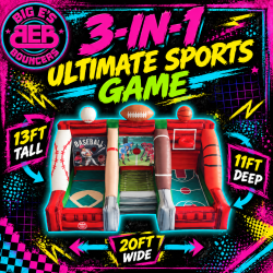3-In-1 Ultimate Interactive Sports Game