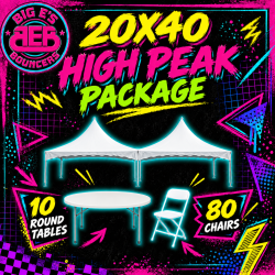 20x40 High peak package