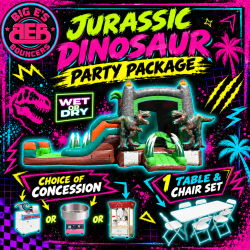 Jurassic Dinosaur combo party package