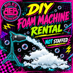 Foam Machine Rental D.I.Y (Not staffed)